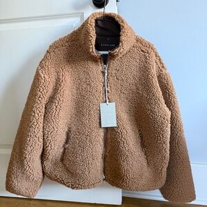 Everlane Tan Lined Coat